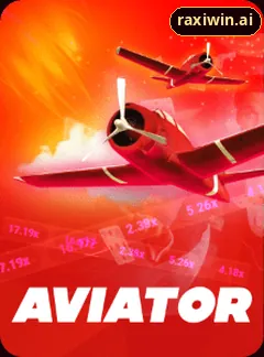Aviator game tile in the RaxiWin lobby